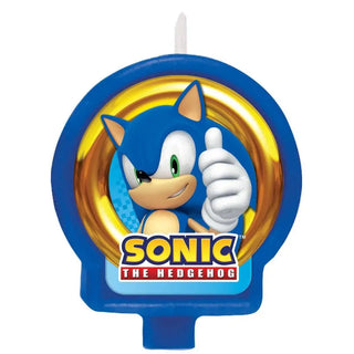 Sonic the Hedgehog Birthday Candle | Sonic the Hedgehog Party Supplies NZ