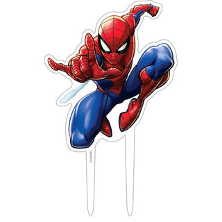Spiderman Webbed Wonder Acrylic Cake Topper | Spiderman Party Supplies NZ