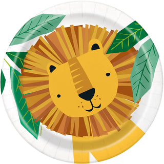 Sims | Animal Safari plates | Animal safari party supplies