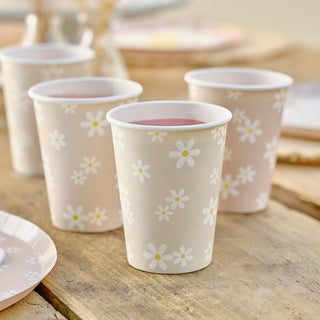 Ginger Ray Ditsy Daisy | Ginger Ray Birthday Party | Floral Daisy Party | Ginger Ray Cups | Floral Daisy Cups
