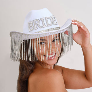 Ginger Ray Hen Party | Ginger Ray Bridal Shower | Ginger Ray Hat | Bride Cowgirl Hat 