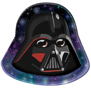 Star Wars Galaxy Darth Vader Plates | Star Wars Party Supplies