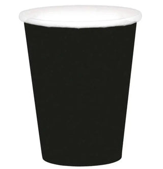 Jet Black Cups - 20 Pkt