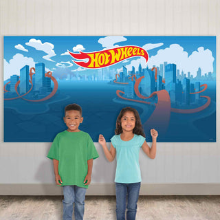 Hot Wheels Scene Setter Backdrop | Hot Wheels Party Supplies NZ