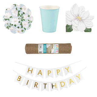 Floral Garden Party Essentials for 8 - SAVE 25%
