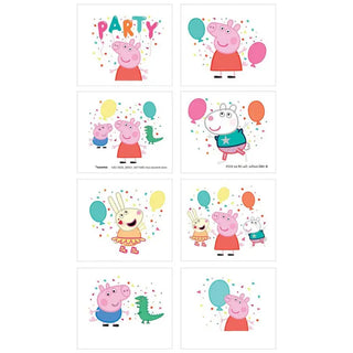 Peppa Pig Confetti Party Tattoos | Peppa Pig Party Theme & Supplies | Amscan