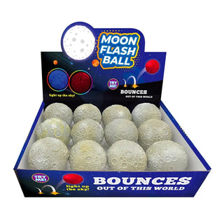 Flashing Moon Bouncy Ball | Space Party Supplies NZ