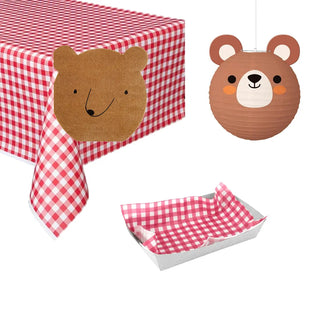 Teddy Bears Picnic Party Essentials - 38 Pieces - SAVE 13%