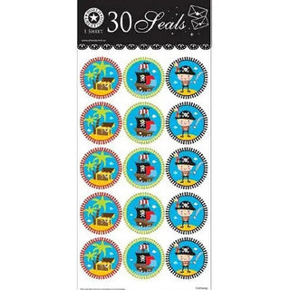 World greeting | pirate seals | pirate party supplies NZ