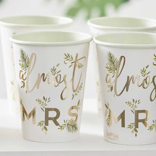 Ginger Ray | Almost Mrs Cups | Hen Party Supplies NZ
