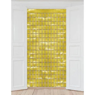 Gold Shimmer Backdrop Curtain | Gold Party Supplies NZ