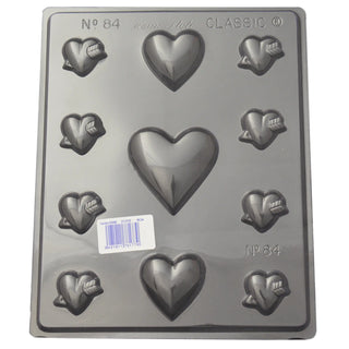 home style chocolate | heart variety chocolate mould | baking party supplies