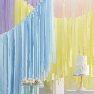 Ginger Ray | Pastel Streamer Decoration | Pastel Party Supplies NZ