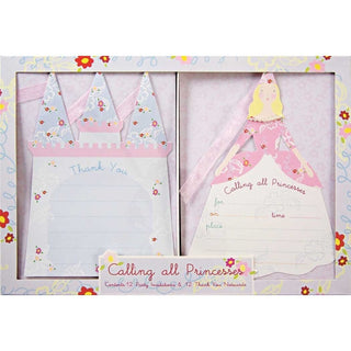 Meri Meri | Calling all Princesses Invitations & Thank You Cards | Princess Party Supplies NZ