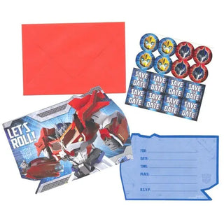Transformers Invitations | Transformers Party Supplies