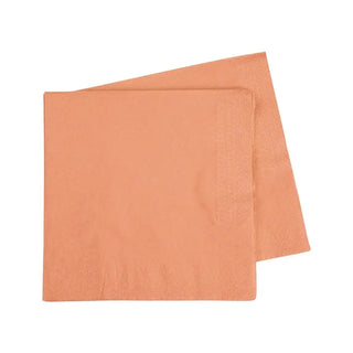 Five Star | pastel peach lunch napkins | Pastel party supplies NZ