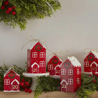 Ginger Ray | Festive House Advent Calendar Boxes | Advent Calendars NZ