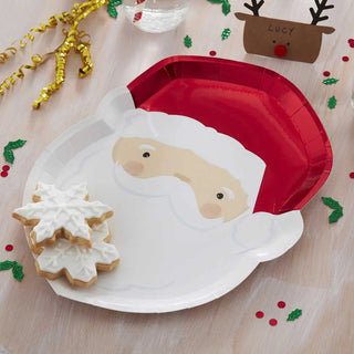 Ginger Ray | Santa Christmas Plates | Christmas Tableware NZ