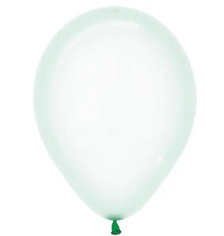 Crystal Pastel Green Balloon