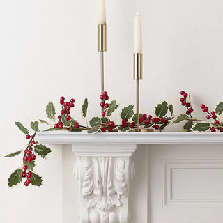 Ginger Ray | Artificial Holly Christmas Garland | Christmas Decorations NZ