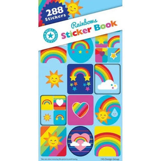 Rainbow sticker book | Rainbow party supplies NZ