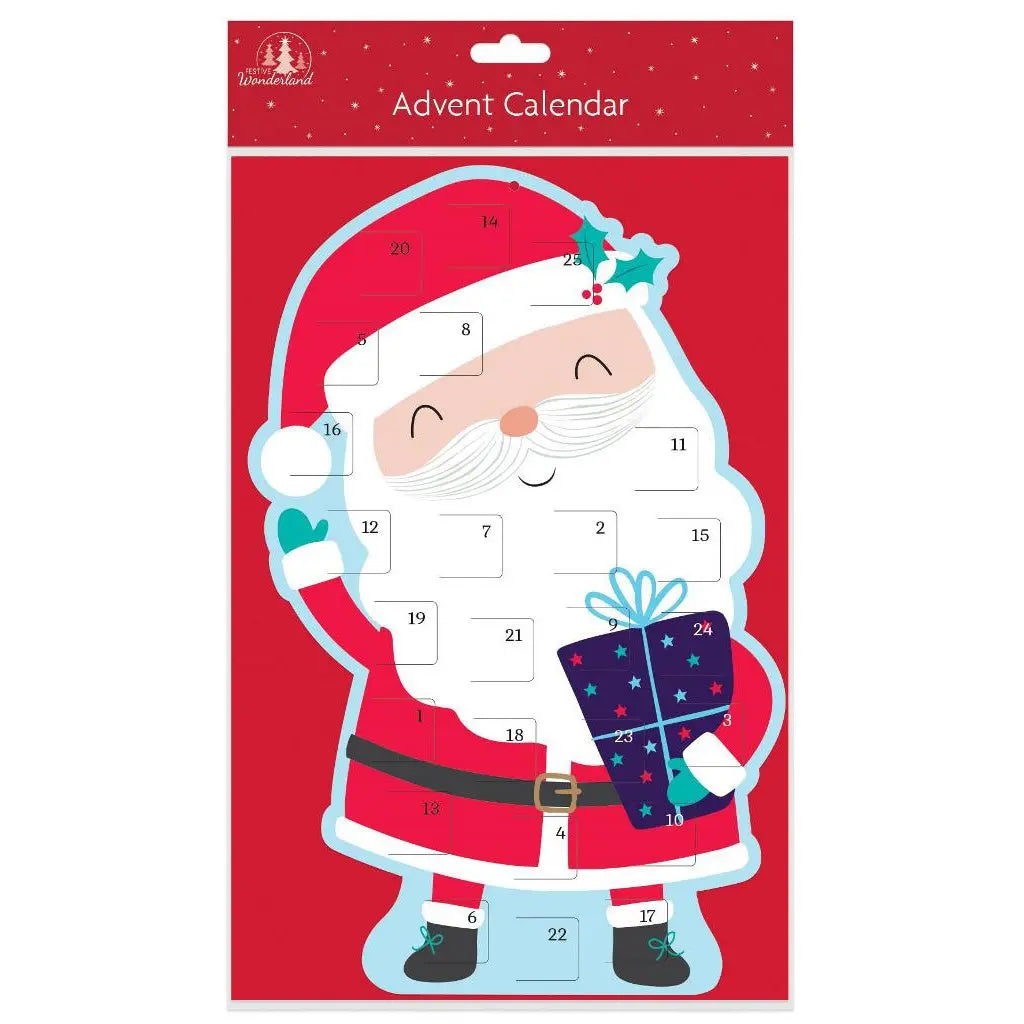 Santa Standing Advent Calendar NZ Build A Birthday NZ santa-standing-advent-calendar-nz-build-a-birthday-nz