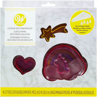 Wilton | Unicorn Cookie Decorating Kit | Baking Supplies