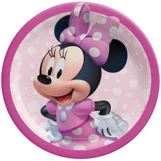 Minnie Mouse Dinner Plates | Minnie Mouse Party Supplies