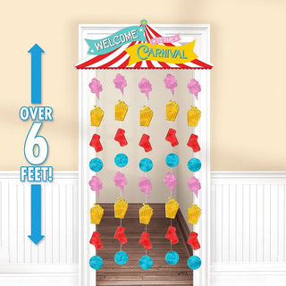 Carnival Doorway Curtain | Carnival Party Supplies