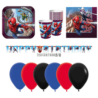 Spiderman Party Essentials - 45 Pieces
