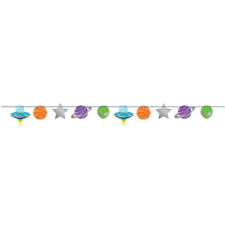 Space Party Ribbon Banner | Galaxy Party Theme & Supplies | Creative Converting