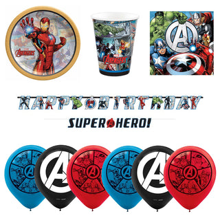 Avengers Iron Man Party Essentials for 8
