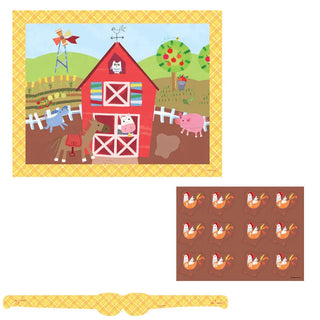 Farm Animals Blindfold Party Game | Farm Party Supplies NZ