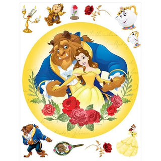 Beauty and the Beast Edible Cake Image | Beauty and the Beast Party Supplies NZ