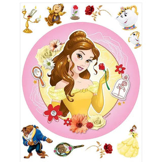 Disney Princess Belle Edible Cake Image | Beauty and the Beast Party Supplies NZ