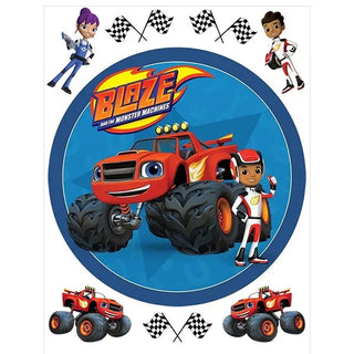 Blaze and the Monster Machines Edible Cake Image | Blaze & the Monster Machines Party Supplies NZ