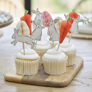 Ginger Ray | Easter Cupcake Toppers | Easter Baking Supplies NZ