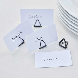 Ginger Ray | Black Wire Place Card Holders | Wedding Supplies NZ