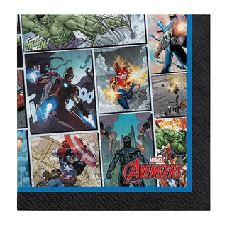 Marvel Avengers Powers Unite Napkins - Beverage | Avengers Party Supplies