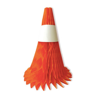 Construction Cone Honeycomb Centrepiece | Construction Party Supplies NZ