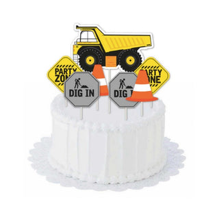 Construction Cake Topper Kit