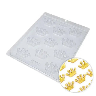 Crown Plastic Candy Mould #9287