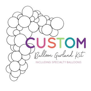 Custom DIY Balloon Garland Kit - Including Reflex & Patterned Balloons