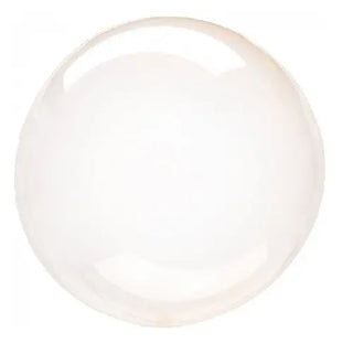 Crystal Clearz Petite Balloon - Orange | Engagement Party Theme & Supplies | Anagram