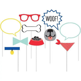 Amscan | Dog Party Photo Booth Props | Dog Party Theme & Supplies