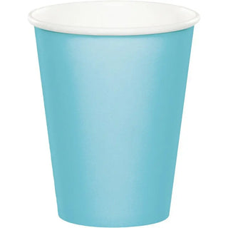 Pastel Blue Paper Party Cups