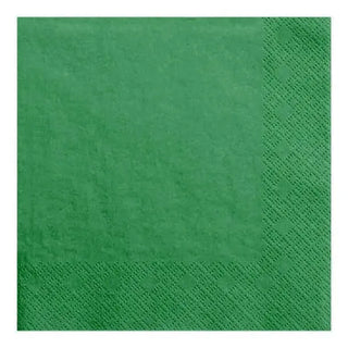 Dark Green Napkins | Green Party Supplies NZ