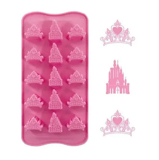 Disney Princess Silicone Chocolate Mould | Disney Princess Party Theme & Supplies | Bakery Sugarcraft