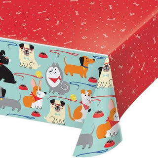 Amscan | Dog Party Tablecover | Dog Party Theme & Supplies