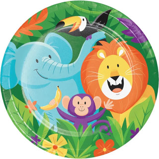 Jungle Safari Plates - Dinner | Jungle Safari Party Theme & Supplies | Creative Converting 